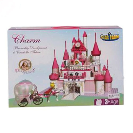 фото Конструктор для девочек TL 20502 «Замок для принцессы», 500 деталей