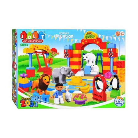 фото Конструктор 5093 «Зоопарк» JDLT (72 детали)