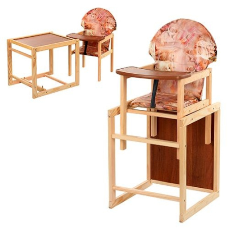 фото Детский стульчик для кормления Vivast V-002-3 (котята)