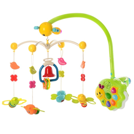 фото Карусель на кроватку 34463N с таймером и пультом радиоуправления