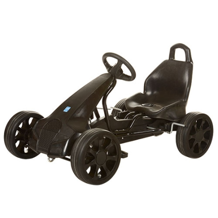 фото Педальный карт Bambi M 3106-2 с цепной передачей (черный) фото Педальный карт Bambi M 3106-2 с цепной передачей (черный)