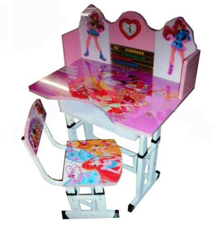 фото Регулируемая детская парта D 13569 Winx