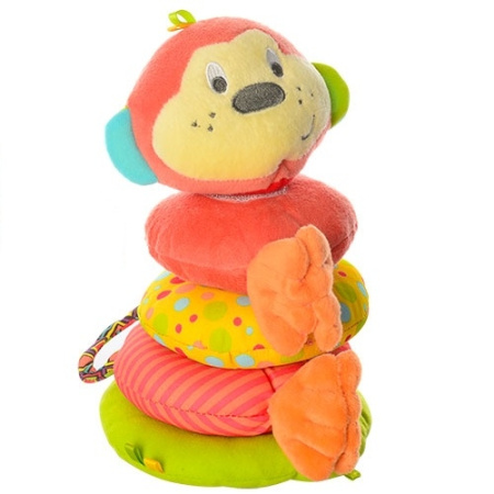 фото Мягкая плюшевая пирамида Win Fun 0123-NI обезьяна