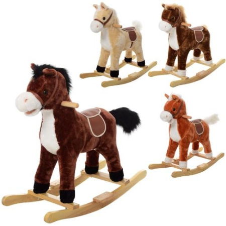 фото Детская качалка-лошадка MP 0080 шевелит ртом со звуком