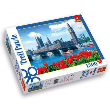 фото Пазлы 26104 Парламент,Лондон,Англия (Trefl пазл) 1500 дет.