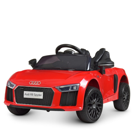 фото Детский электромобиль Audi R8 Spyder M 4281EBLR-3 с радиоуправлением (красный)