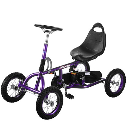 фото Карт педальный Bambi M 1697-9 на надувных колесах 12” (фиолетовый) фото Карт педальный Bambi M 1697-9 на надувных колесах 12” (фиолетовый)