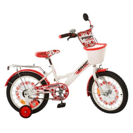 фото Детский велосипед ProfiUkraine Style 16 дюймов P1639 UK-1 (бело-красный) фото Детский велосипед ProfiUkraine Style 16 дюймов P1639 UK-1 (бело-красный)