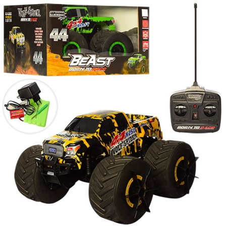 фото Джип на радиоуправлении 9119 резиновые колеса и небьющийся корпус (45см)