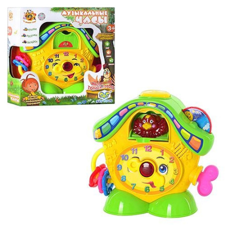 фото Развивающие часы S+S EH 80037R/00609246 У тетушки Совы