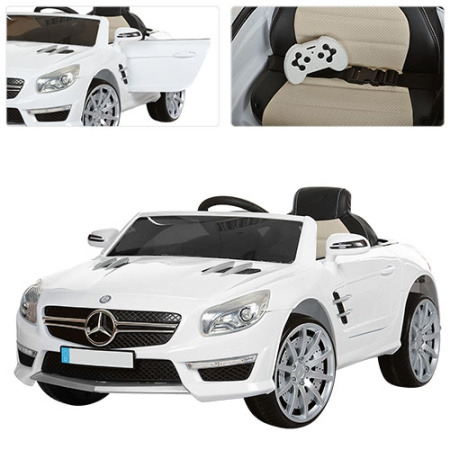фото Электромобиль для детей Mercedes M 3283 EBLR-1 колеса EVA (белый) фото Электромобиль для детей Mercedes M 3283 EBLR-1 колеса EVA (белый)