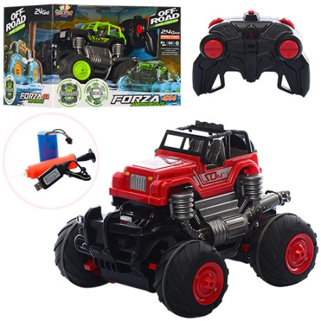 фото Джип на надувных колесах SJL888-1 с радиоуправлением и насосом (23 см)