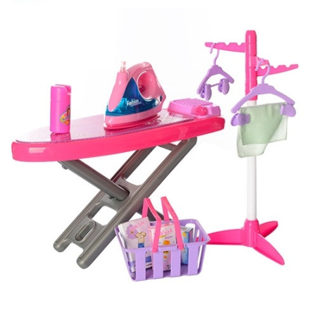 фото Детский набор бытовой техники 769 (утюг, доска, вешалка)