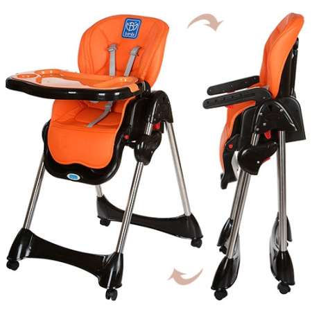 фото Детский стульчик для кормления М 3216-7 (оранжевый)