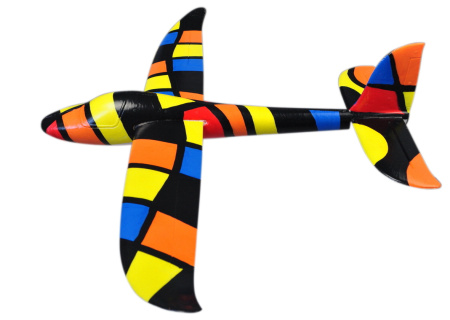 фото Планер метательный J-Color Hawk 600мм c комплектом красок