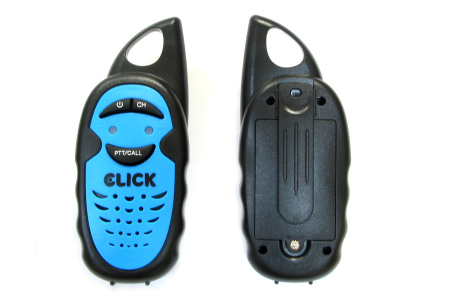 фото Рации детские CLICK "Справжні рації" 2шт на 1км (желтый+голубой)
