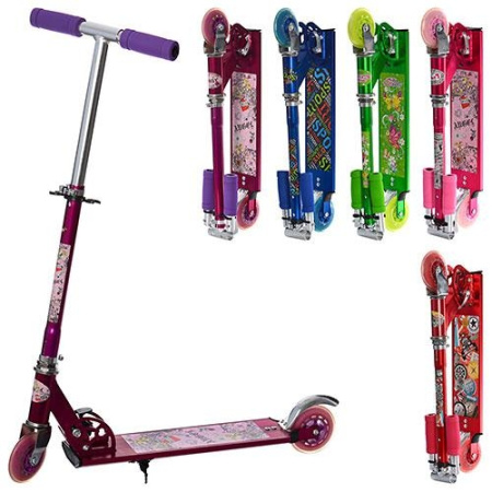 фото Детский самокат двухколесный JR 2-007 Profi (руль до 83см)