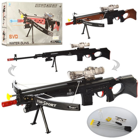 фото Игрушечная винтовка SVD арбалет HT9909-7 с водяными пулями