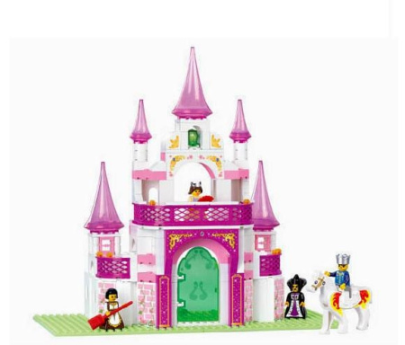 фото Игровой конструктор 619948 / M38 B0153, "Замок для принцессы" SLUBAN (271 деталь)