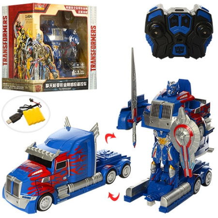 фото Детский трансформер Оптимус Прайм 757-B005 робот-машинка (27см)