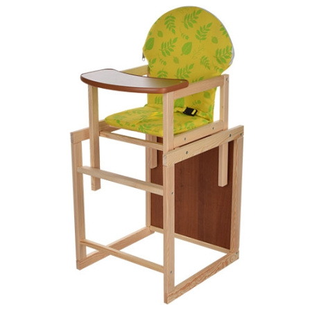 фото Стульчик для кормления Vivast М V-002-28 трансформер (желто-зеленый)
