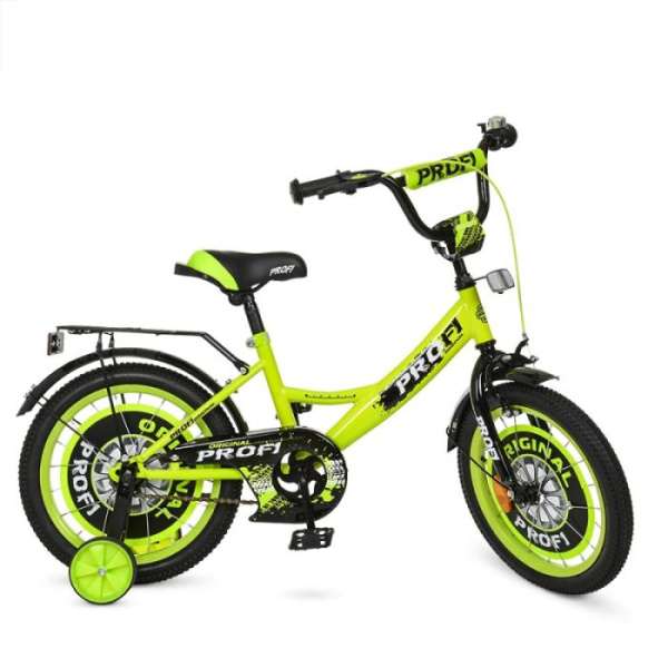 Детский велосипед 16 дюймов Profi Y1642 Original boy (салатовый)
