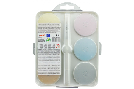 фото Акварельные краски перламутровые MALINOS Maxi Perleffekt 6 цветов