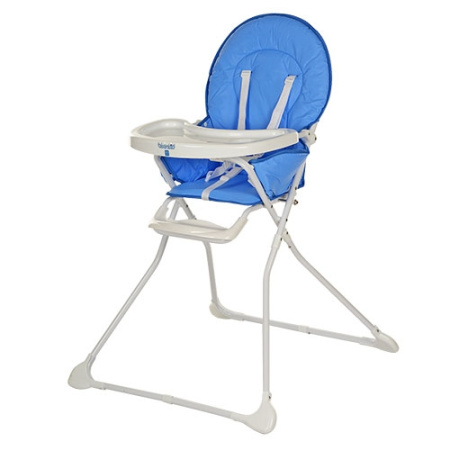 фото Стульчик для кормления HCY190-B-4 складной (голубой)