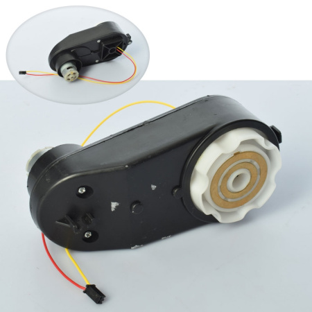 фото Редуктор в сборе с мотором 12V RPM15000 M 3683-GEAR BOX для мотоцикла M 3683