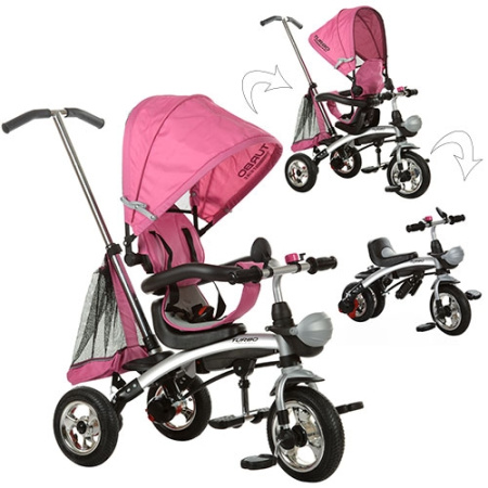 фото Велосипед – беговел ITRIKE M 3212A-4 TURBOTRIKE 2в1 (розовый) фото Велосипед – беговел ITRIKE M 3212A-4 TURBOTRIKE 2в1 (розовый)