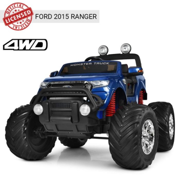 Монстр-внедорожник для детей Ford Ranger M 4013EBLRS-4 автомобильная краска (синий)