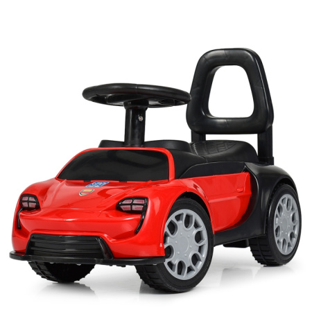 фото Детская каталка-толокар Porsche Sport 9788-3 с багажником под сиденьем (красная)