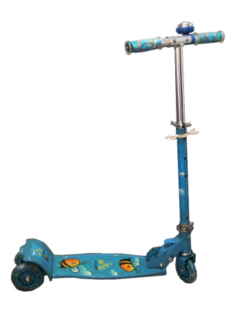 фото Детский трехколесный самокат 778 (о)