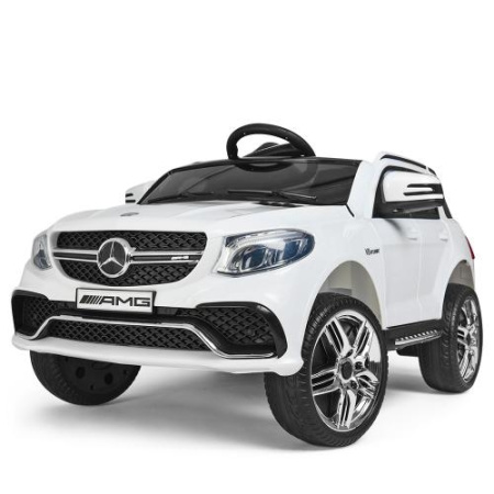 фото Детский джип с радиоуправлением Mercedes AMG M 3621EBLR-1 кожаное сиденье (белый) фото Детский джип с радиоуправлением Mercedes AMG M 3621EBLR-1 кожаное сиденье (белый)