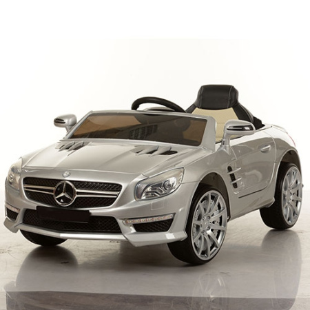 фото Электромобиль для детей Mercedes M 3283EBLRS-11 автокраска (серебристый)