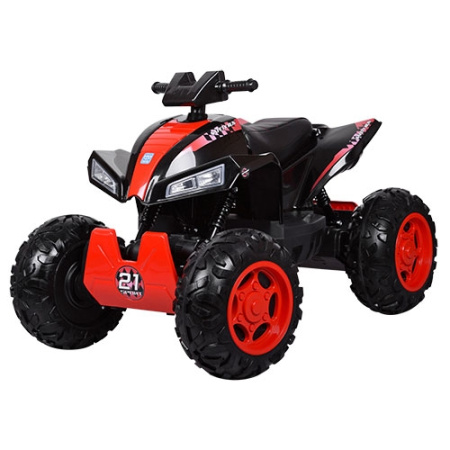 фото Квадроцикл для детей Bambi M 3607EL-2-3 четыре мотора кожаное сиденье (красно-черный) фото Квадроцикл для детей Bambi M 3607EL-2-3 четыре мотора кожаное сиденье (красно-черный)