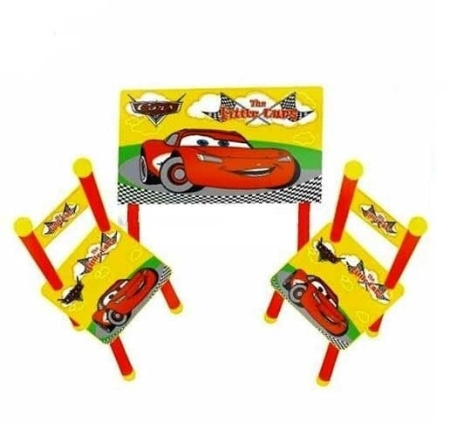 фото Детский набор BAMBI M 0292 Столик «Тачки» с двумя стульчиками