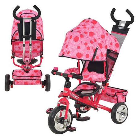 фото Трехколесный велосипед M 5363-8-1 Profi Trike (розовый)