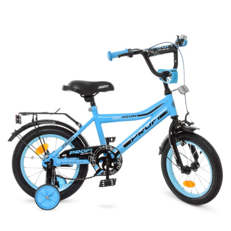 фото Детский велосипед 14 дюймов Prof1 Y14104 Top Grade (бирюзовый)