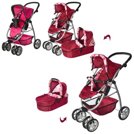 фото Коляска-трансформер для кукол MELOGO 9662