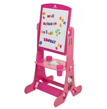 фото Двусторонний детский деревянный мольберт HK 0112 Hello Kitty (русс., укр., англ.)