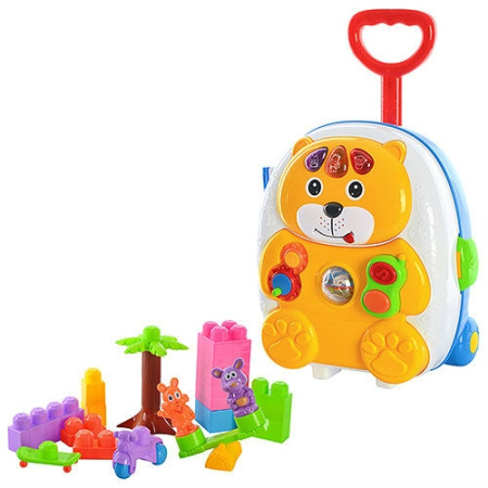 фото Игра 7532 Чемодан юного путешественника с конструктором