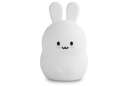 фото Детский ночник-игрушка Click "Hічні звірятка" Зайчик 14 см