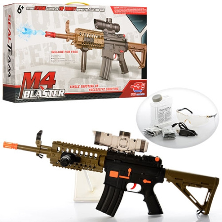 фото Автомат копия M4 детский SB213 два режима стрельбы (74см)