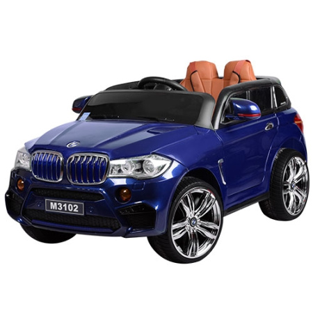 фото Детский джип BMW M 3102(MP4)EBLRS-4 кожаное сиденье и автопокраска (синий) фото Детский джип BMW M 3102(MP4)EBLRS-4 кожаное сиденье и автопокраска (синий)