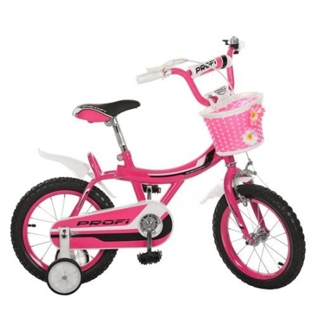 фото Двухколесный велосипед с боковыми колесиками Profi 14 дюймов 14BX406-2 (малиновый) фото Двухколесный велосипед с боковыми колесиками Profi 14 дюймов 14BX406-2 (малиновый)