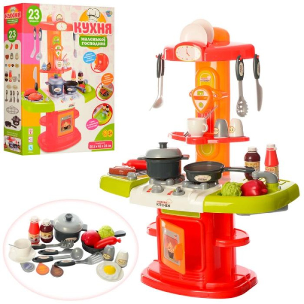 Детская кухня Limo Toy 16808 звуковые и световые эффекты