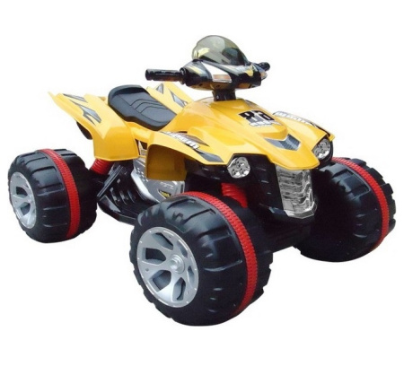 фото Детский квадроцикл JS 318-6 (желтый) (BT-BOC-0040 YELLOW)