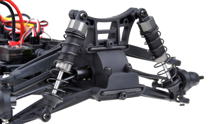 фото Радиоуправляемая модель раллийного шорт-корса 1:10 Himoto Spatha E10SC Brushed (черный)