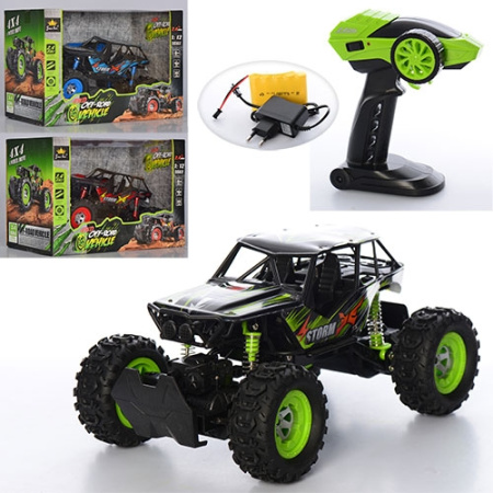 фото Джип с пультом управления 9812-A24 небьющийся корпус (33см)